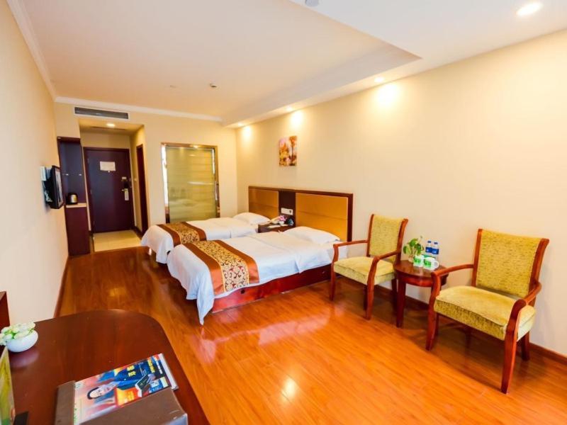 Greentree Inn Shanghai Jiading The South Of F1 Circuit Fangtai Hardware Market Express Hotel Ngoại thất bức ảnh
