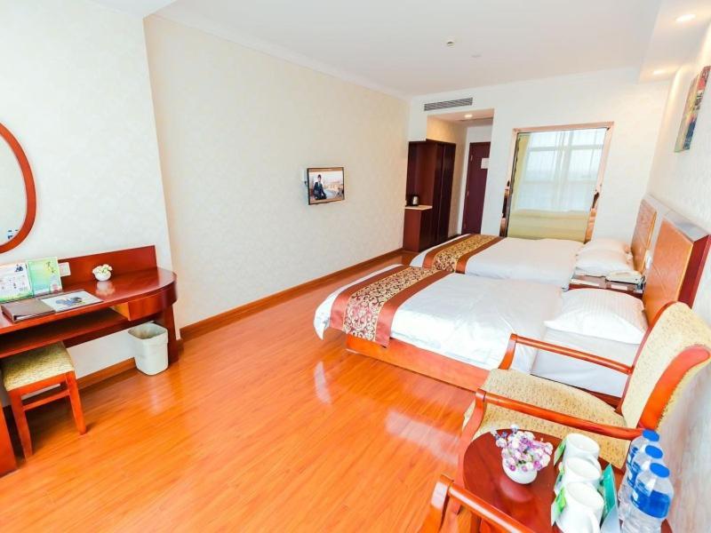 Greentree Inn Shanghai Jiading The South Of F1 Circuit Fangtai Hardware Market Express Hotel Ngoại thất bức ảnh